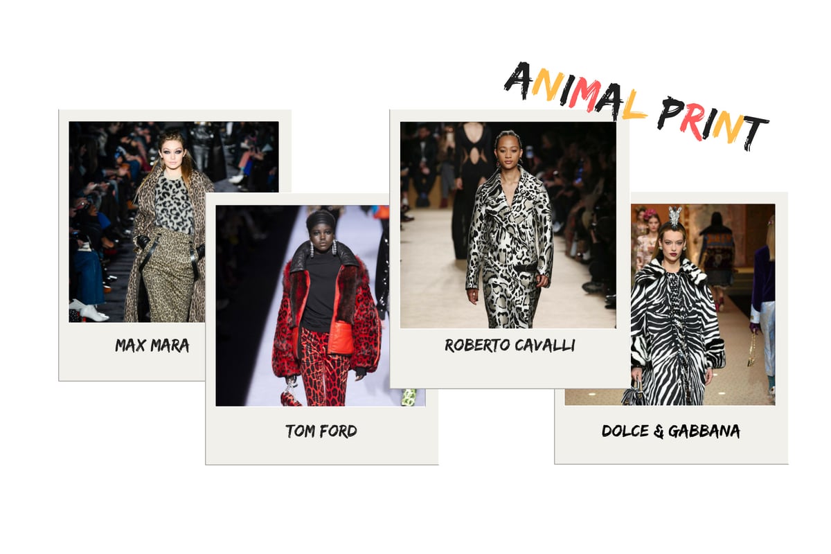 estampado animal tendencia