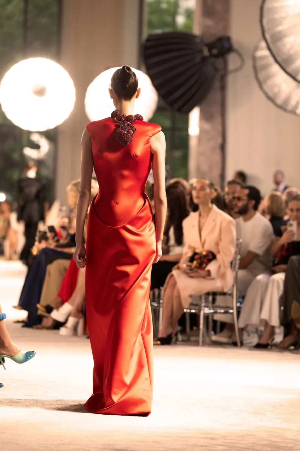 Schiaparelli beaten heart Haute couture Fall 2025